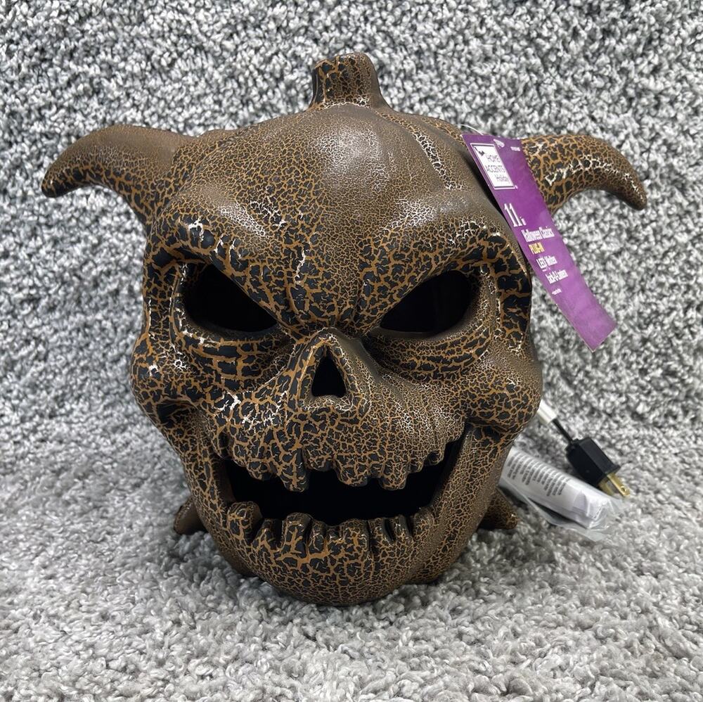 Gemmy Molten Jack O Lantern Pumpkin Halloween Blow Mold Red LED New Tags